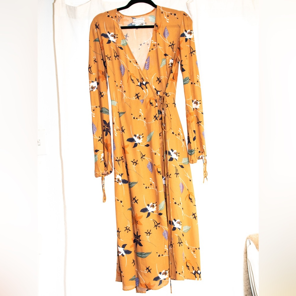 Urban Outfitters Midi Length Wrap Dress Sz M